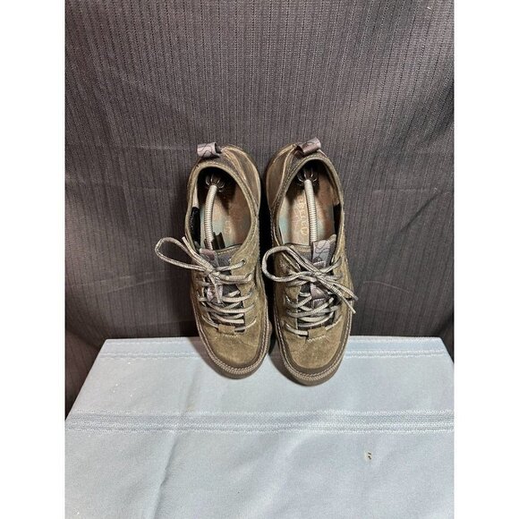 Merrell Black and Grey Lace Up Low Top Work Sneakers Size 10US 7.5UK used no box - Picture 4 of 6